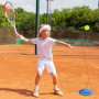 Mrracxy Kit d'entraînement de Tennis, Tennis Trainer avec balles de Tennis, Tennis en Plein air entraînement Individuel Jeu de B
