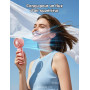 Aecooly Mini Ventilateur Portable à Main Rechargeable USB 20H Autonomie Max | Puissant, ventilateur de poche avec 3 modes flexib
