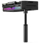 upHere Gaming Support GPU,Aluminium,Support Carte Graphique,Support Carte Graphique Verticale réglable en Hauteur,avec Aimant,L(