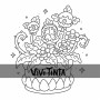 Petite nuit Spooky - Vivi Tinta - Coloriages mignons qui font frissonner - Cosy colo