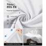ZITY Polo Homme Manches Courtes Respirant T Shirt Eté Polo Golf Homme Respirant Tee Shirt Séchage Rapide Tshirt Tennis