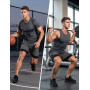 PINSPARK Short de Sport 2 en 1 pour Homme Short de Sport à séchage Rapide avec sous-Short de Compression Extensible intégré et P
