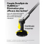 HOTO Brosse Nettoyage Électrique Sans Fil IPX7, 8 têtes interchangeables | Angle réglable, poignée extensible adapté pour salle 