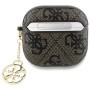 Fall CG Mobile Guess 4G Charm Collection pour AirPods 4 (Marron)