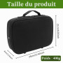 Eulihent Étui pour Tondeuse à Cheveux Sac D'outils de Coiffure Sac Rangement Outils Coiffure Housse de Transport pour Tondeuse à