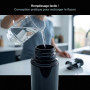 PORTENTUM Vaporisateur cheveux 200 ml – Pulverisateur d’eau à brume fine avec pulvérisation continue – Design ergonomique – Brum