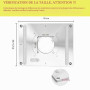 Plaque d'insertion pour défonceuse, plaque d'insertion de table de défonceuse en aluminium avec fonction de levage, plaque d'ins