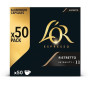 LOR L or espresso ristretto capsules 50 pc 260 gr - Le paquet de 50 capsules