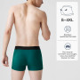 Fullluwaa Boxer Homme Coton Lot de 10, Doux Ceinture Élastique | Calecon Homme Coton, Confortable et Transpirable, Coton doux, A