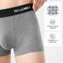 Fullluwaa Boxer Homme Coton Lot de 10, Doux Ceinture Élastique | Calecon Homme Coton, Confortable et Transpirable, Coton doux, A