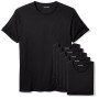 Amazon Essentials Chemises de corps à col rond Slim Fit Homme, Lot de 6