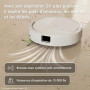 iRobot Roomba 115 Combo+Base AutoEmpty - Robot Aspirateur Laveur 2en1 - Puissance d'Aspiration 15KPa - Brosse latérale étendue -