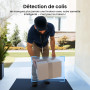 aosu 2K Sonnette sans Fil avec Camera, Grand Angle 170°, Détection de Colis | Détection Humaine PIR pour Porte d'Entrée, Audio B