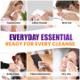 Skincare Set: E.O.S Vanilla Cashmere Lotion Duo + LUXPAKS Wipe | Full-Size & Travel Lotion Set, Vanilla Cashmere Scent, LUXPAKS 