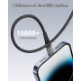 AINPOW 100W Câble USB C vers USB C 1M 2Pack, Cable USB C Charge Rapide Câble Chargeur Cordon USB C vers USB C Fil pour Galaxy S2