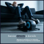 PORTENTUM Mini Velo elliptique Electrique Automatique et Manuel – 5 ou 12 Vitesses, avec ou sans Bandes de résistance – Pédalier