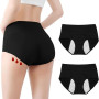 Culotte Incontinence Femme Lavable, Culotte Anti Fuite Urinaire Femme | Lavable Sous-vêtements Menstruels à Haute Absorption, Cu