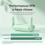 GL.iNet GL-MT3600BE Beryl 7 Routeur Wi-FI 7 Voyage Bi-Bande | Wi-Fi 7 bi-bande 688+2882 Mbps, deux ports 2.5G, USB 3.0, WireGuar