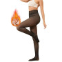 ALEIFLE collant polaire femme,Collants thermiques pour femme,Collant Polaire Femme Effet Transparent