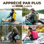 Nordlight Dry Bag Sac Étanche avec Pochette Étanche Téléphone, Fermeture Roll-Top, Bandoulière | Sac à Dos étanche Nautique, Sac