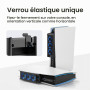 KIWIHOME Ventilateur pour PS5, Silencieux, Vitesse Automatique, USB 3.0 | Convient aux PS5 Disc/Digital sans Lignes de Division 