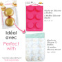 ScrapCooking - Lot de 48 Caissettes Dorées pour Cupcakes & Muffins - Décorations Étuis Tasses en Papier pour Pâtisseries - Caiss