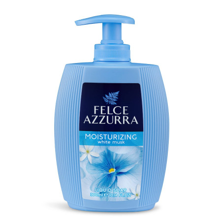 FELCE AZZURA 300 Fern Savon liquide Savon Musc Blanc, Lot de 1