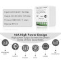 Module Interrupteur WiFi 16A, Relais WiFi Encastrable pour Lumière | Interrupteur Connecté Compatible Alexa Google Home, Contrôl