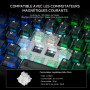AKKO 5075 V5 HE Clavier Gaming Magnétique AZERTY ISO-FR, 8K, RT 0,001 mm | 75 % AZERTY molette,capteur Hall Effect,tri-mode,batt