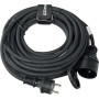 ALGAM LIGHTING Rallonge Cable Secteur IP44 - Prise CE 3x 1,5 mm² - 10m - Caoutchouc