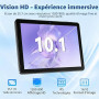 Aobante Tablette 10 Pouces, 2026 Tablettes Android 16, 26GB+128GB, 1TB Expand, Widevine L1, Tablette Octa-Core, Compatible avec