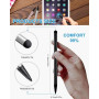 UYRVAPE 3 pièces stylets universels capacitifs pour écran tactile, stylets pour toutes les tablettes, stylet pour écran tactile,