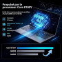 PC Portable 15,6", Core jusqu'à 3,4 GHz, 8Go RAM 256Go SSD | Ordinateur Portable,Écran FHD 1920x1080, Win 11 Laptop, BT 5.0, USB