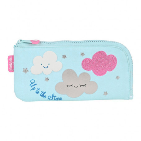 Trousse d'écolier Glow Lab Nube Bleu clair (23 x 11 x 1 cm) 14,99 €
