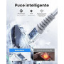 Cable USB C Charge Rapide[1M+2M+3M/Lot de 3],Câble Chargeur pour Samsung Galaxy A51 A71 A32 A52 A72,S10 S9 S8 S10E S21 S20 Plus