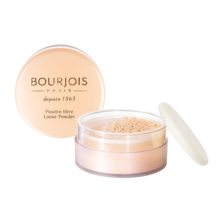 Bourjois - Poudre Libre - Fixe Le Maquillage, Pêche - 32 G