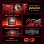 16" Ordinateur Portables Gaming, AMD Ryzen 7 H255, 24Go DDR5 512Go NVMe SSD | ACEMAGIC PC Portable Gamer jusqu'à 4.9GHz,8C/12T,C