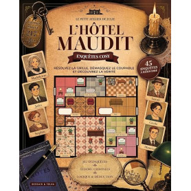 L'hôtel maudit- Jeu d'enquêtes - 45 enquêtes à résoudre - Sudoku criminels