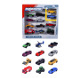Majorette - Set de 12 Pièces - Collection Ride Now - Echelle 1/64ème - Véhicules en Métal - Roues Libres - 3 Modèles Assortis - 