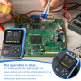 DSO-TC3 - Oscilloscope numérique 3 en 1 - Multimètre portable - Testeur de transistors - Générateur de signal - Bande passante 5