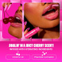 NYX Professional Makeup Jelly Job Gloss Haute Brillance Cherry Jelly 14 | Formule infusée peptides, Applicateur spatule silicone