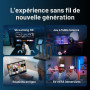 GL.iNet GL-BE6500 Flint 3e Routeur Wi-FI 7 avec VPN pour Maison et Gaming | Wi-Fi 7 BE6500 jusqu'à 6,5 Gbit/s avec MLO et 4K-QAM