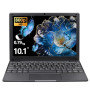 LONGEVINCE Mini Ordinateur Portable 10,1 Pouces, 8Go RAM DDR4, Clavier AZERTY, Celeron N4000,1280 * 800, BT5.0, Type-C, USB3.0 *