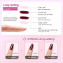 Vishine 16ml Vernis Semi Permanent à Ongles Couche de Base et de Finition Top Coat UV LED Nail Art Design Soak Off Gel Manucure