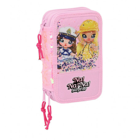 Pochette à crayons triple Na!Na!Na! Surprise Sparkles Rose clair (36 Pièces) 32,99 €