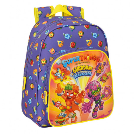 Cartable SuperThings Guardians of Kazoom Violet Jaune (27 x 33 x 10 cm) 38,99 €