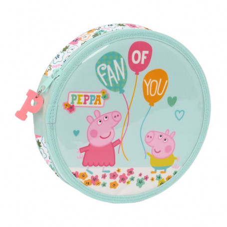Pochette crayons Peppa Pig Cosy corner Rond Bleu clair (18 Pièces) 29,99 €