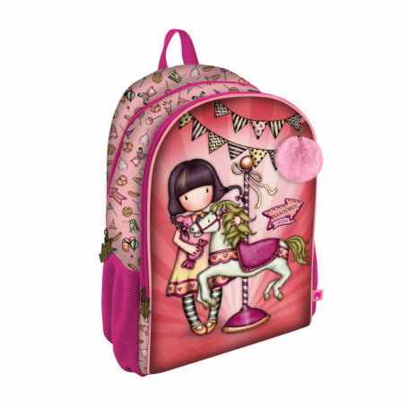 Cartable Gorjuss Carousel Saumon (31.5 x 44 x 22.5 cm) 63,99 €