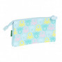 Trousse Fourre-Tout Triple Benetton Fantasy Bleu ciel (22 x 12 x 3 cm) 21,99 €