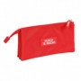 Trousse Fourre-Tout Triple Sevilla Fútbol Club Rouge (22 x 12 x 3 cm) 23,99 €